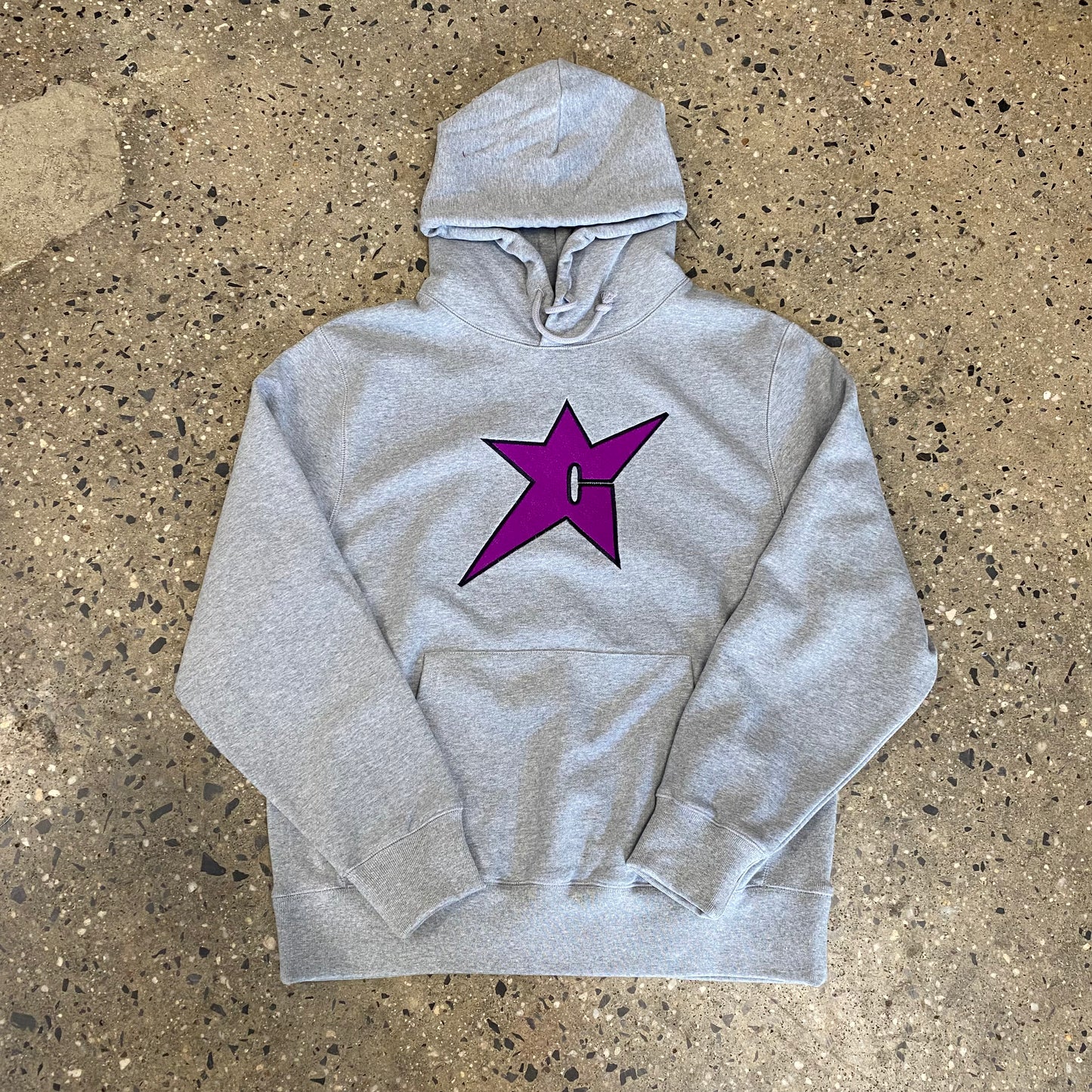 Grey discount star hoodie