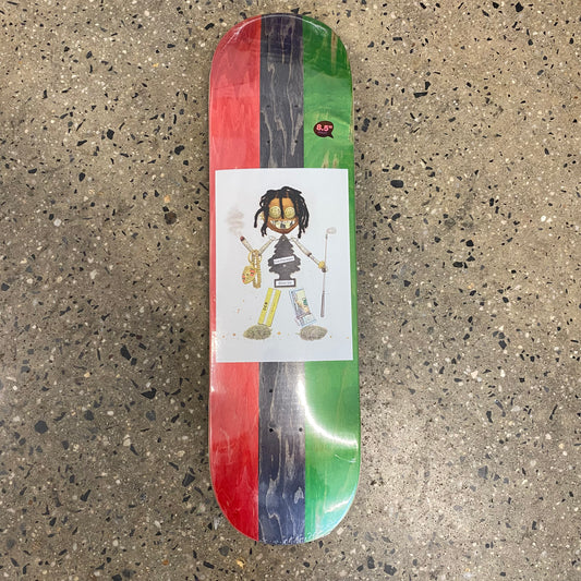 It's Violet Kader Trash Doll Skateboard Deck - Africa