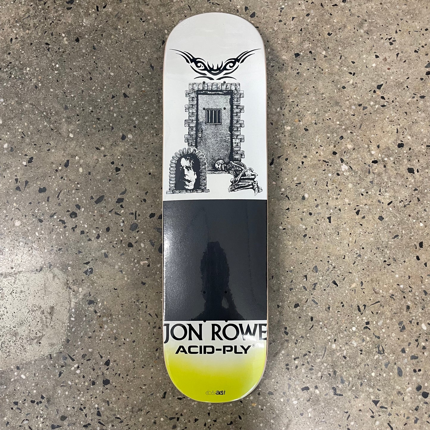 Quasi John Rowe Bedliner Skateboard Deck - Green