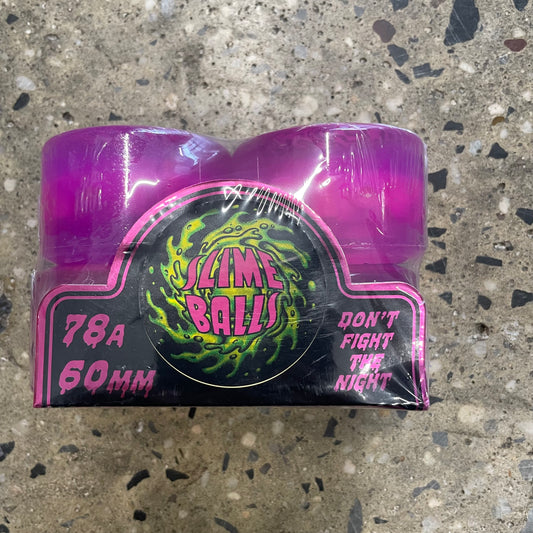 Slime Balls OG Slime Light Up Wheels 78a - Pink/Purple