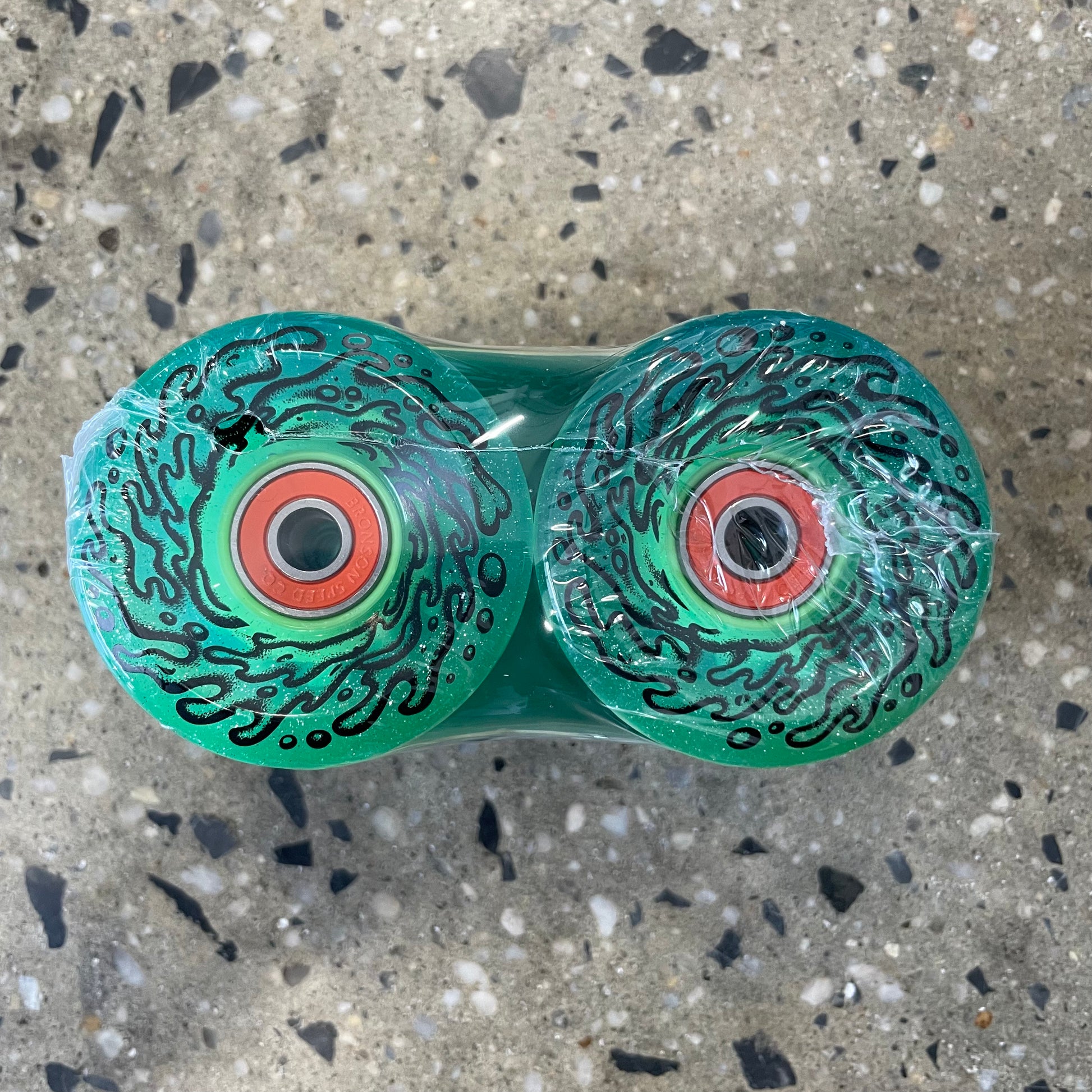 Slime Balls OG Slime Light Up Wheels 78a - Blue/Green Glitter - Labor  Skateboard Shop