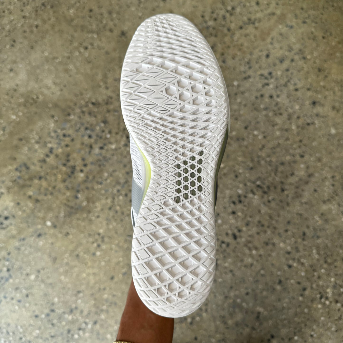 view of the shoe sole