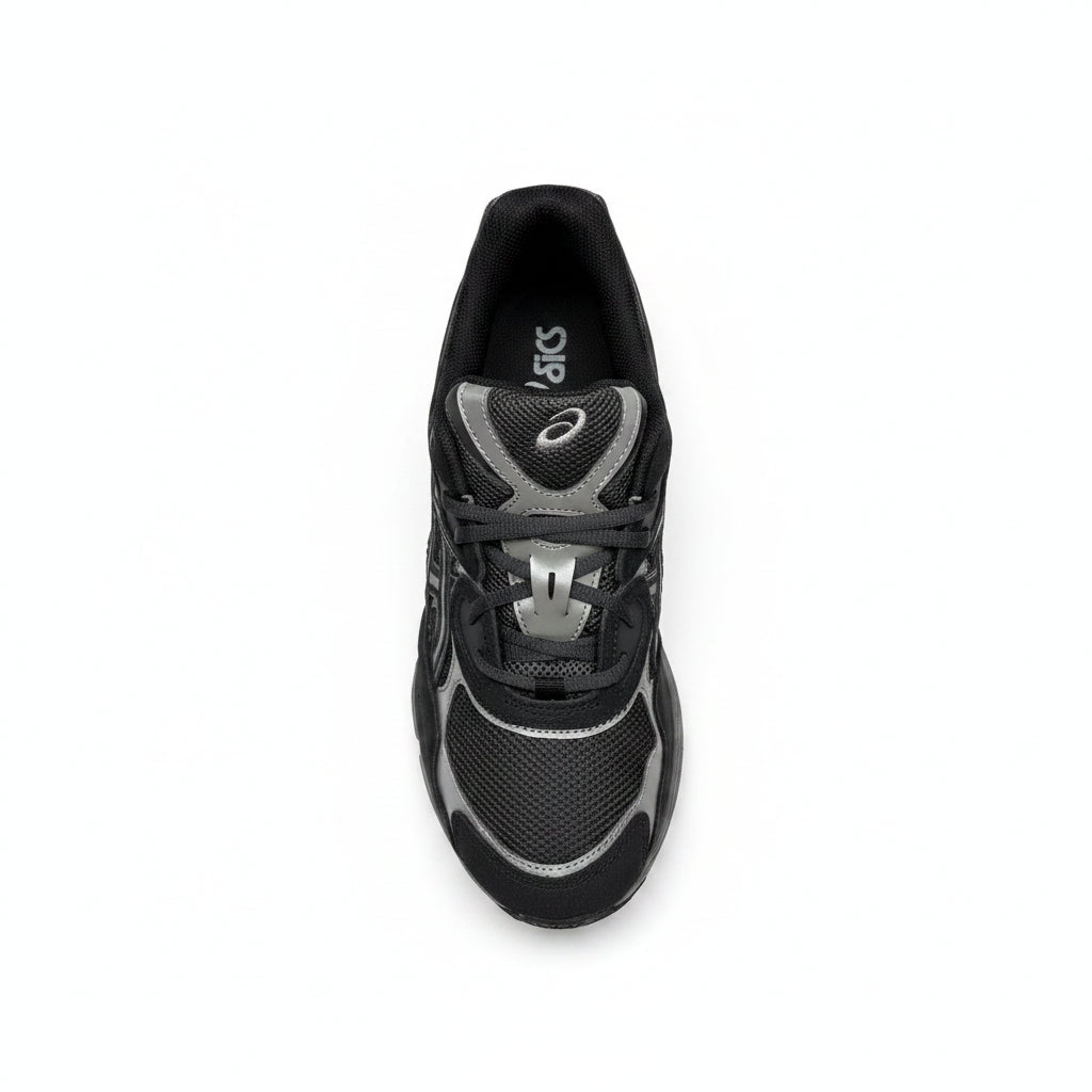 Black sneaker on a white background