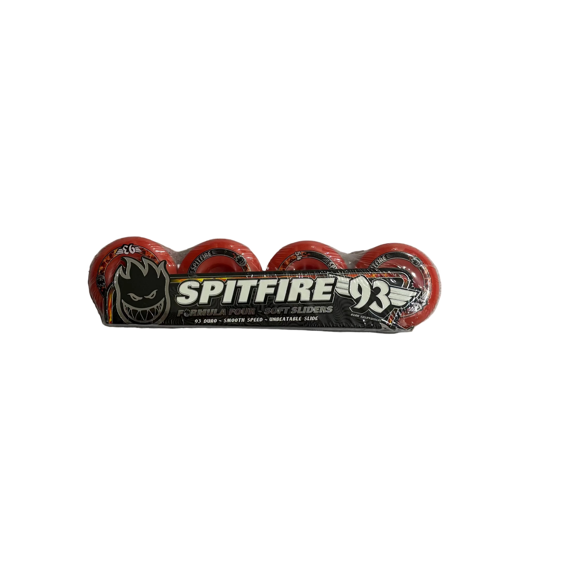 pink spitfire 93 radial wheels, packaged horizontally