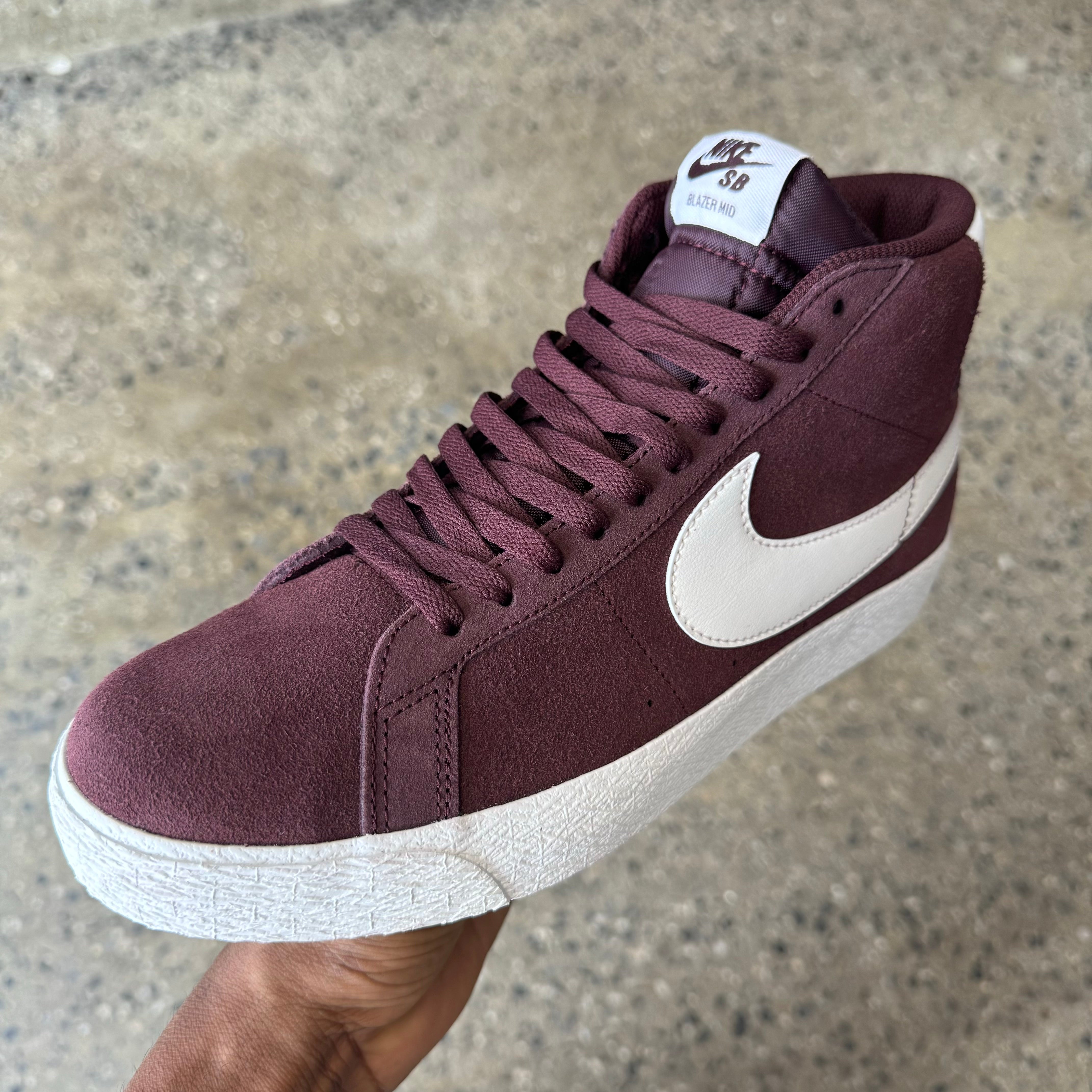 All burgundy nikes best sale