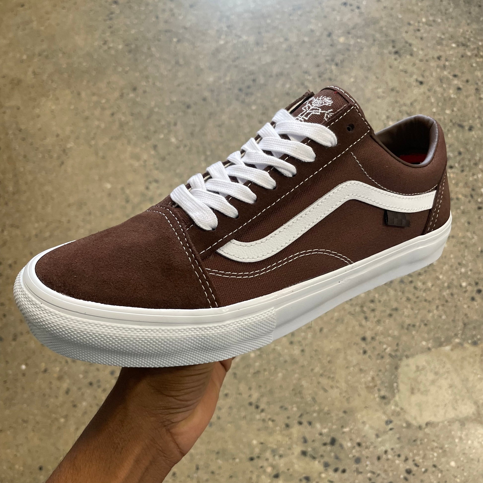 Vans brown and white Clearance
