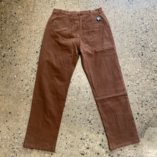 Sex Hippies Stitched Crease Work Pants - Chestnut