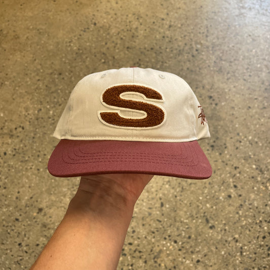 Stussy Chenille S Low Pro Cap - Smoke