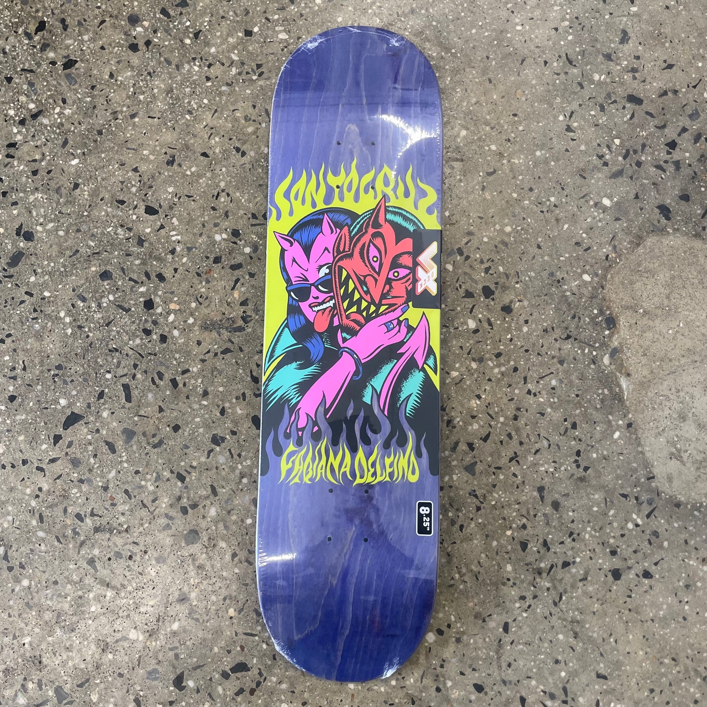 Santa Cruz Fabiana Delfino Devil VX Skateboard Deck