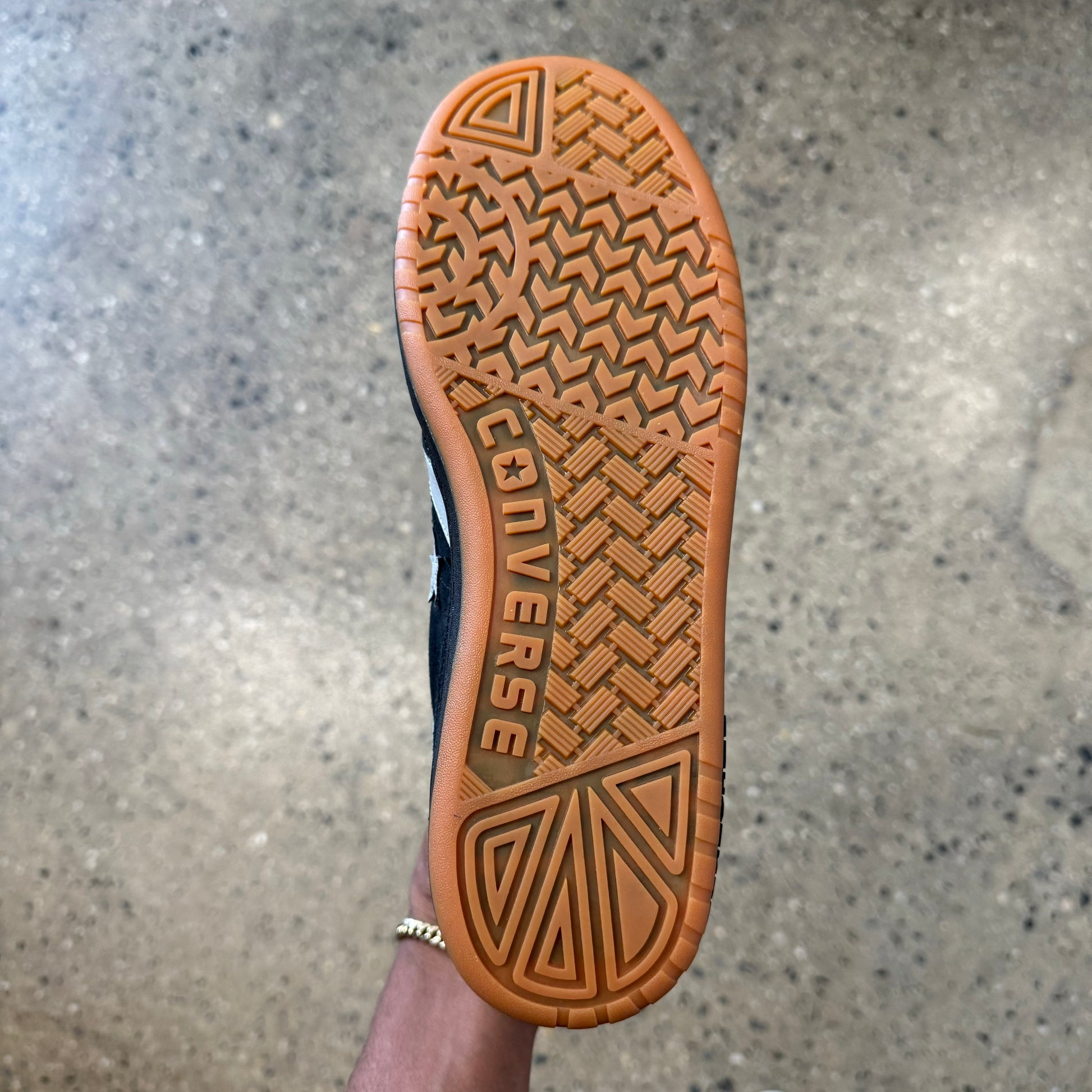 photo of the bottom of the shoe