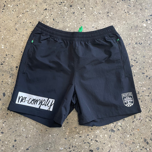 Adidas No Comply x AFC Nylon Shorts - Black