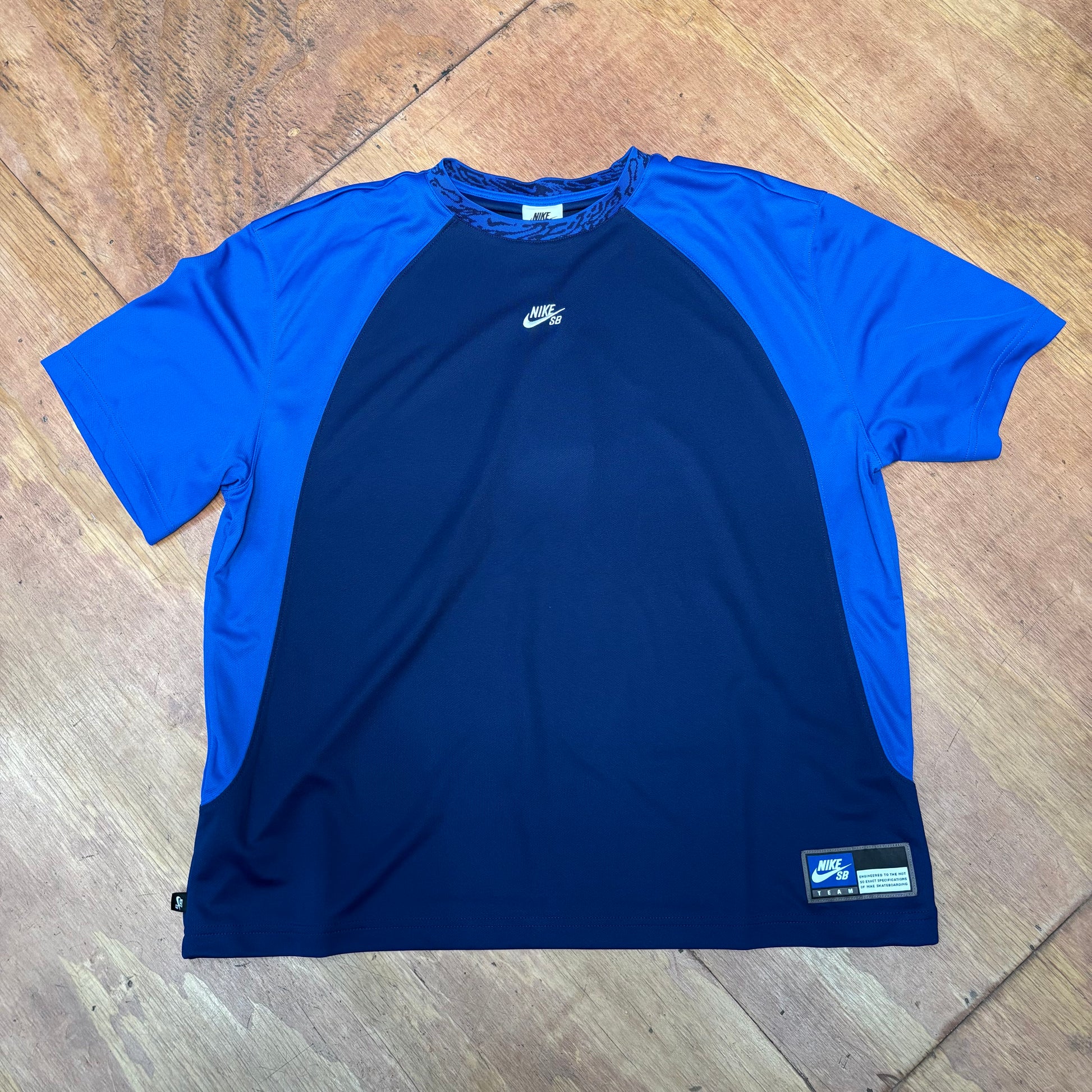 multi color blue dry fit jersey