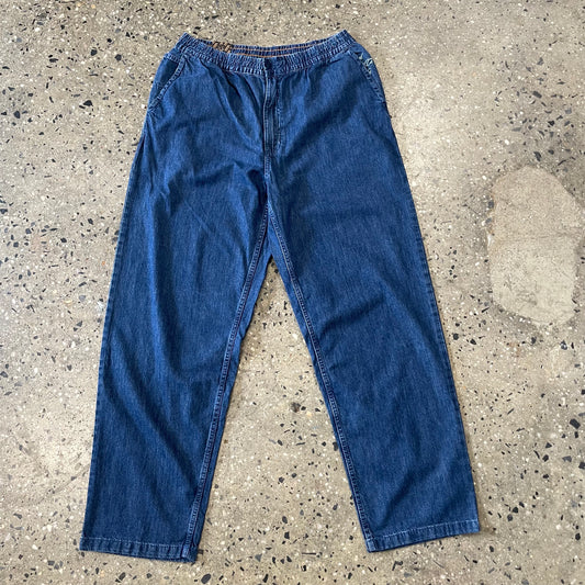 Vans Range Baggy Tapered Denim Pants - Indigo