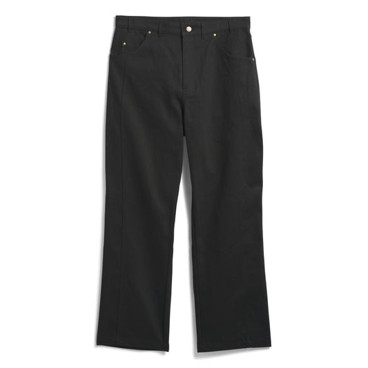 Black pants on a white background