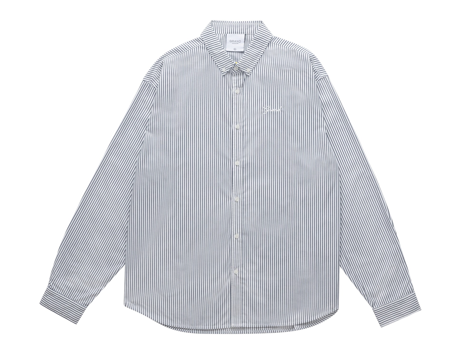 Striped shirt on a white background
