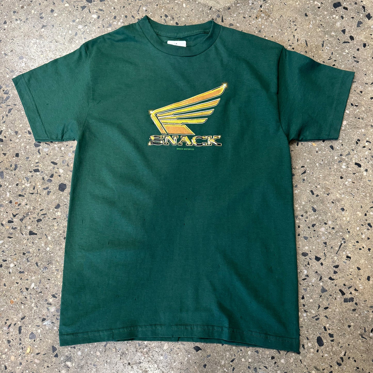 Snack Chrome Wings T-Shirt - Pine
