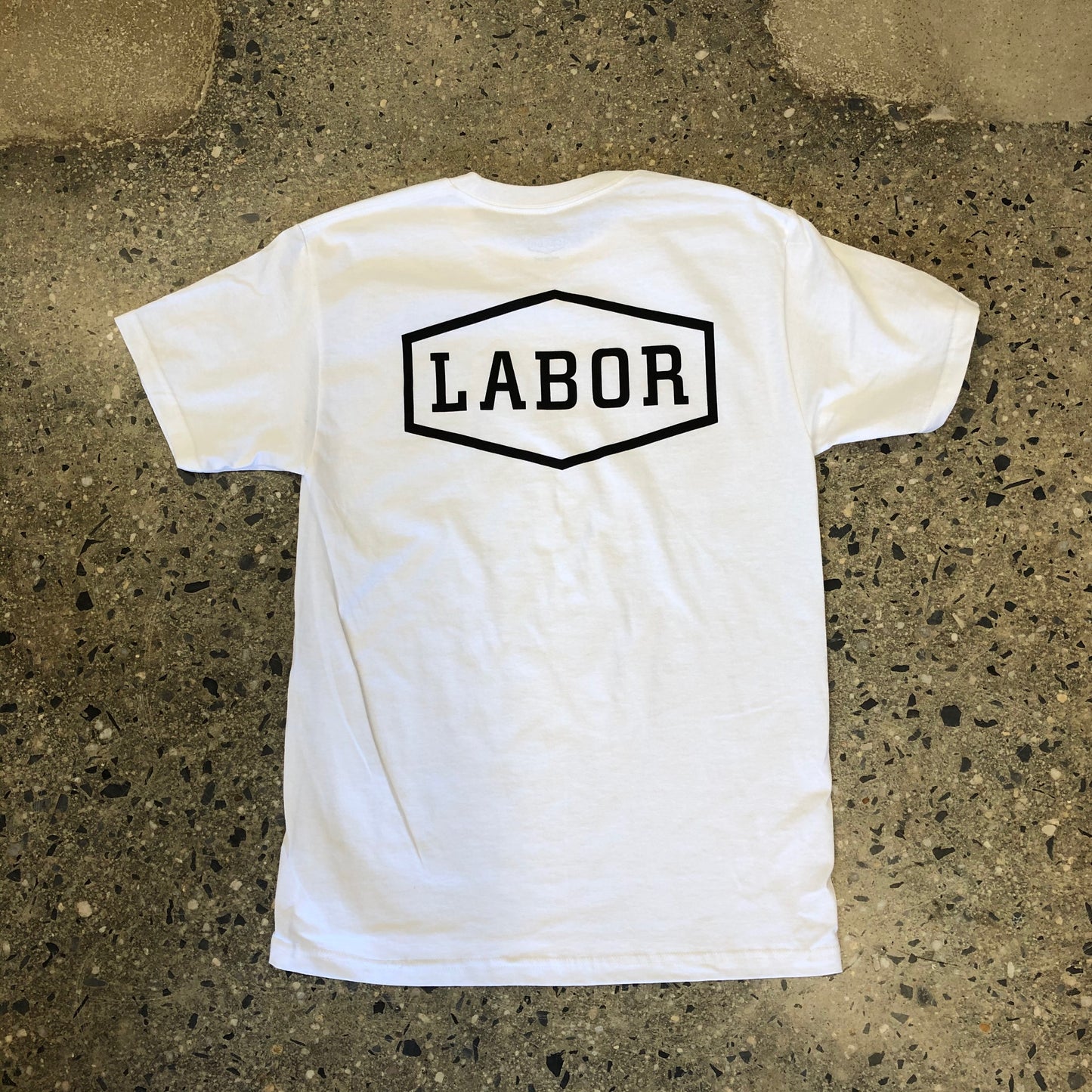 Labor Crest Logo T-Shirt - White