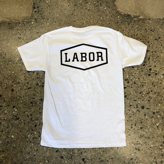 Labor Crest Logo T-Shirt - White