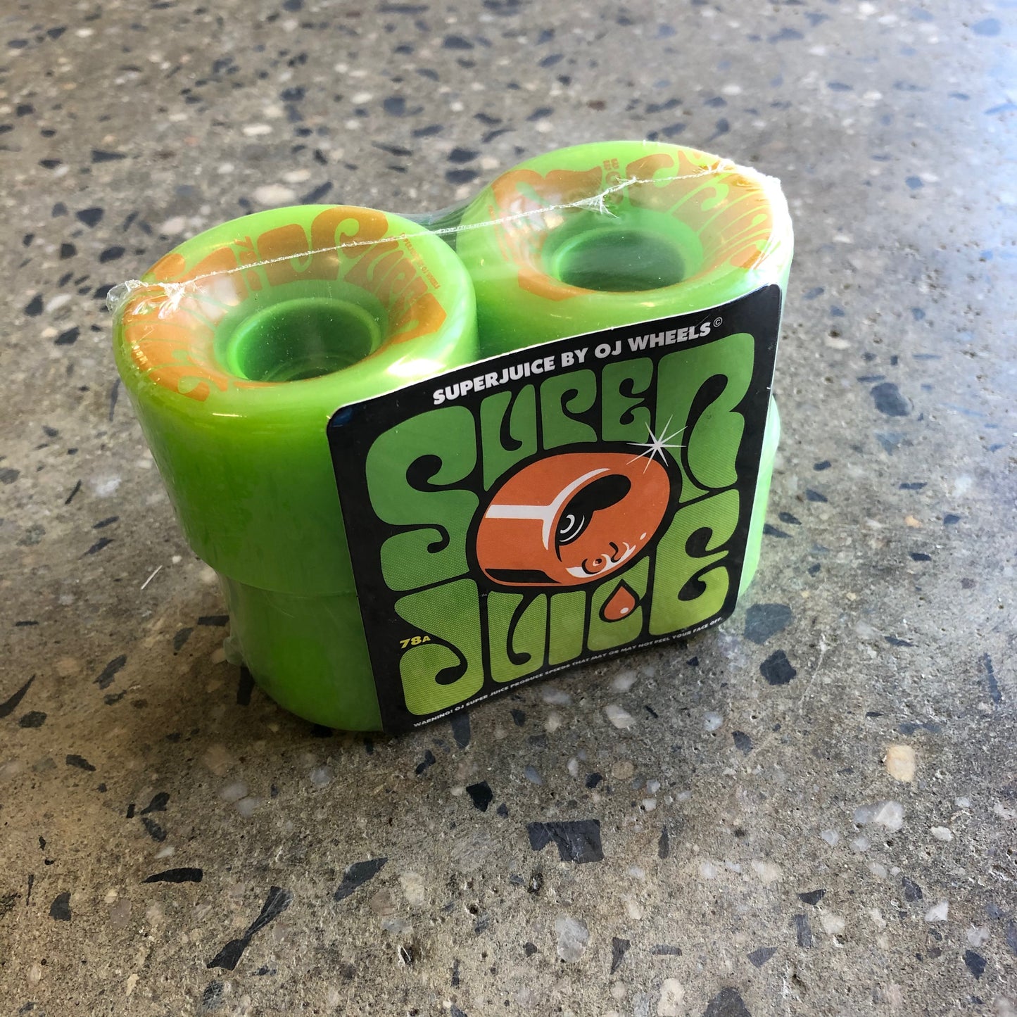 OJ Wheels Super Juice 78a - Green/Orange