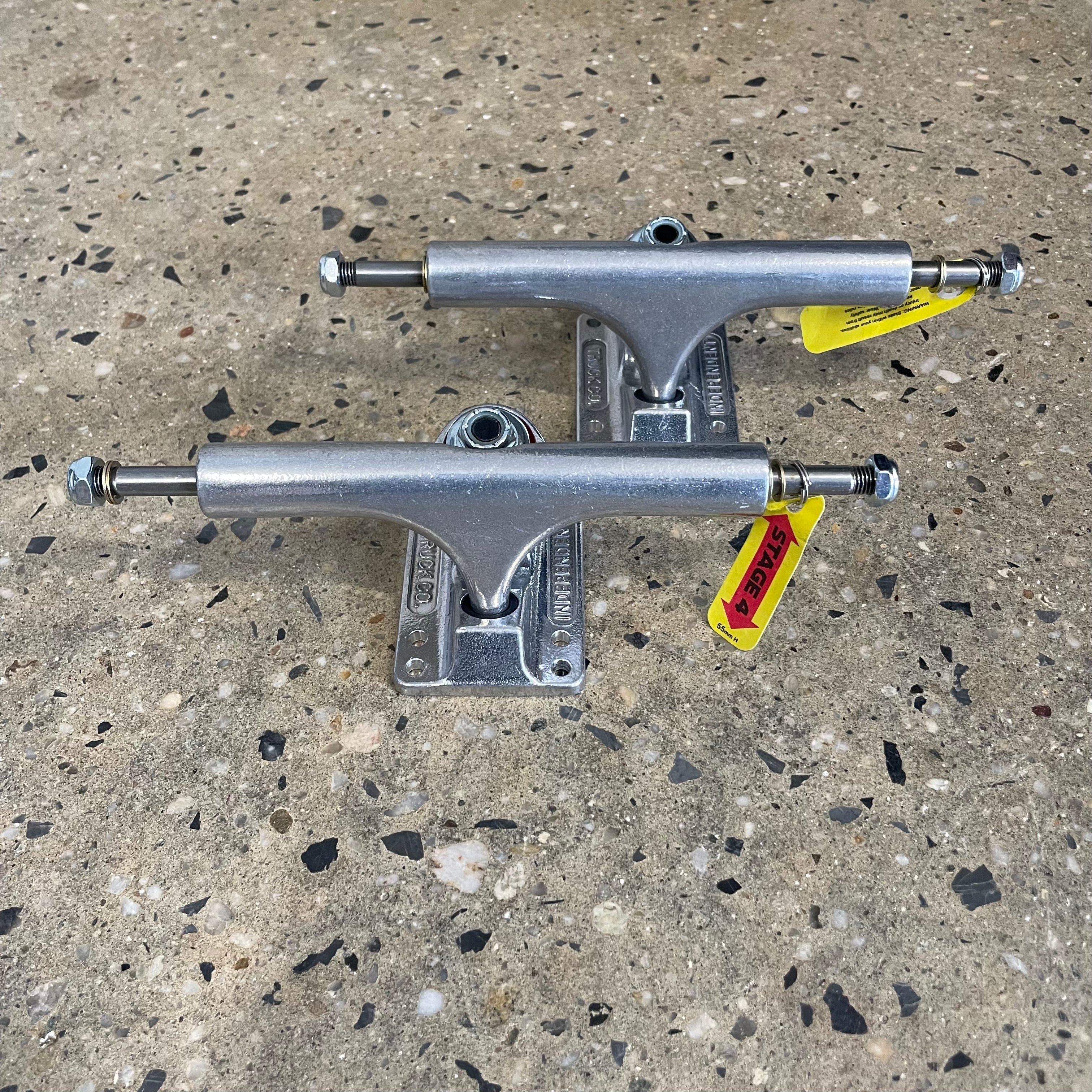 Independent Stage 4 Polished Trucks (Set of 2) - Labor Skateboard Shop