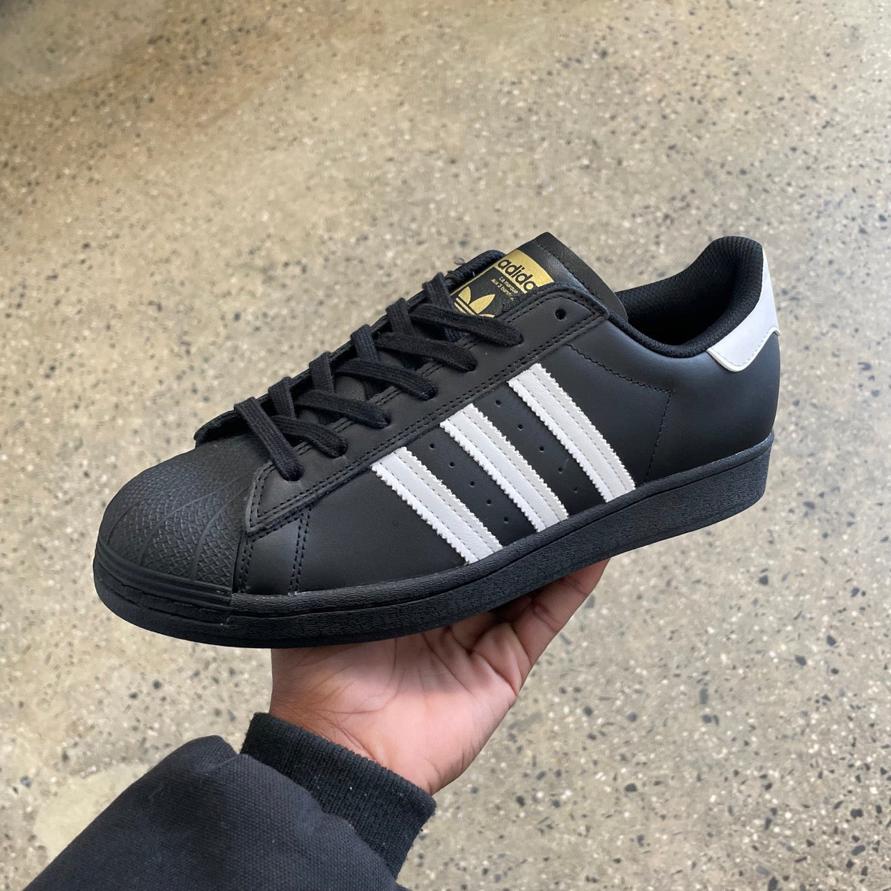 Adidas superstar ADV Black Leather