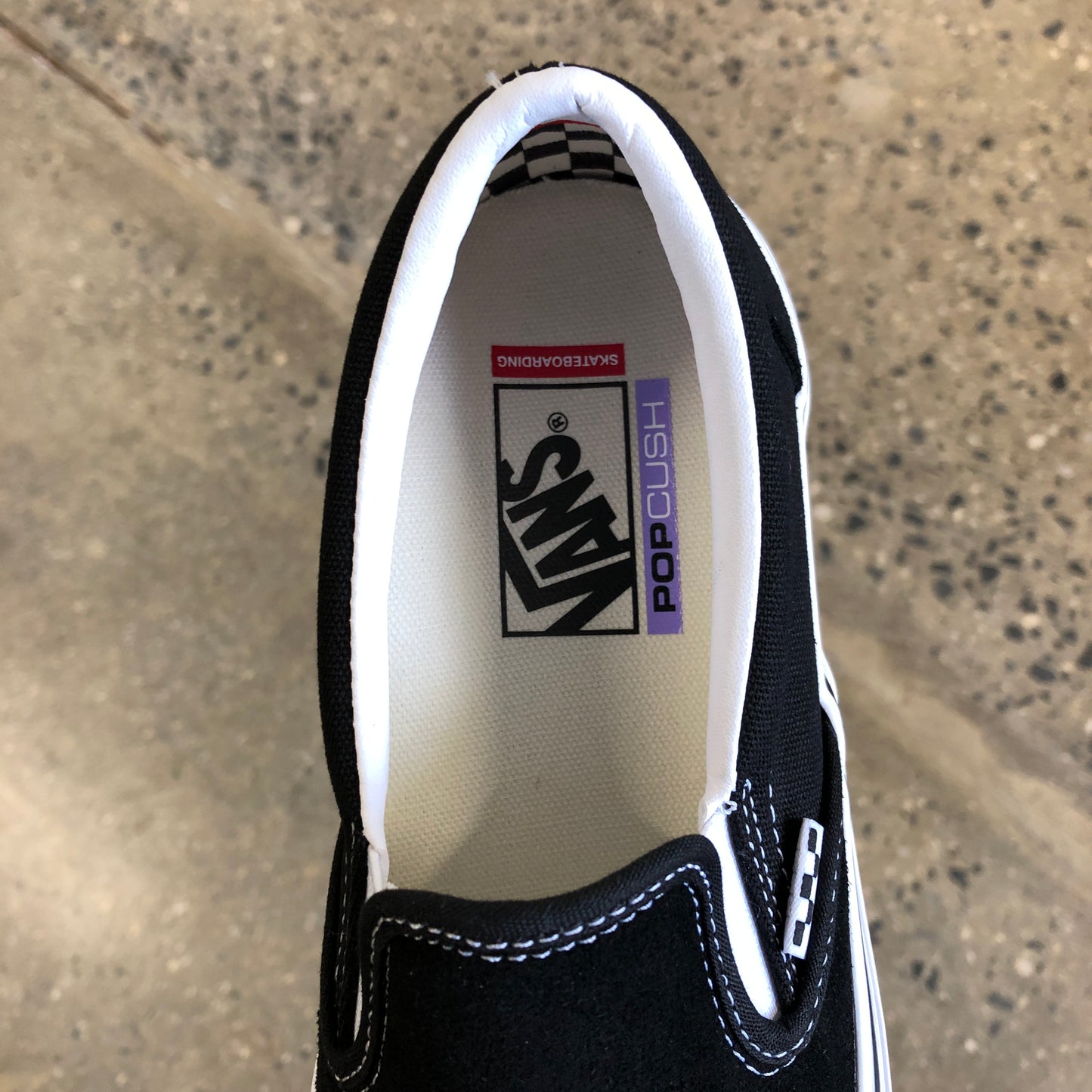 Vans Skate Slip On - Black/White