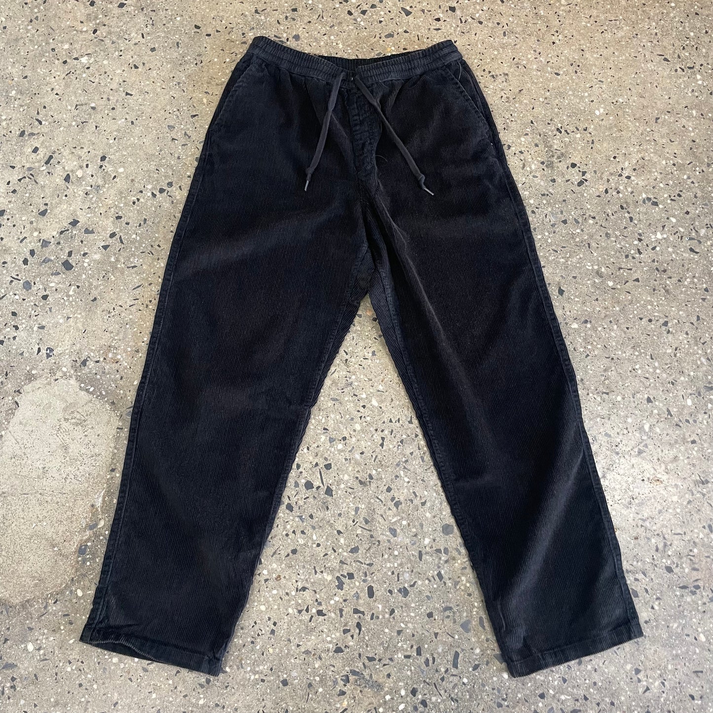 Vans Range Baggy Tapered Corduroy Pants - Black