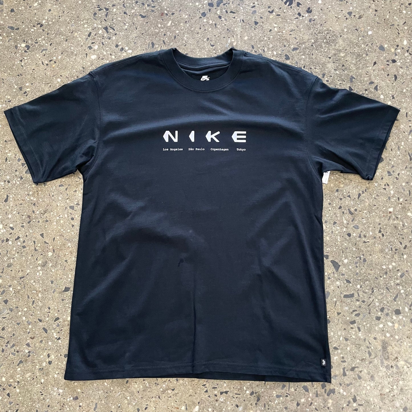 Nike SB City Info T-Shirt - Black