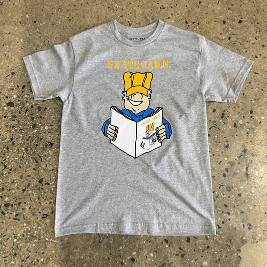 Skate Jawn Repeat T-Shirt - Light Grey