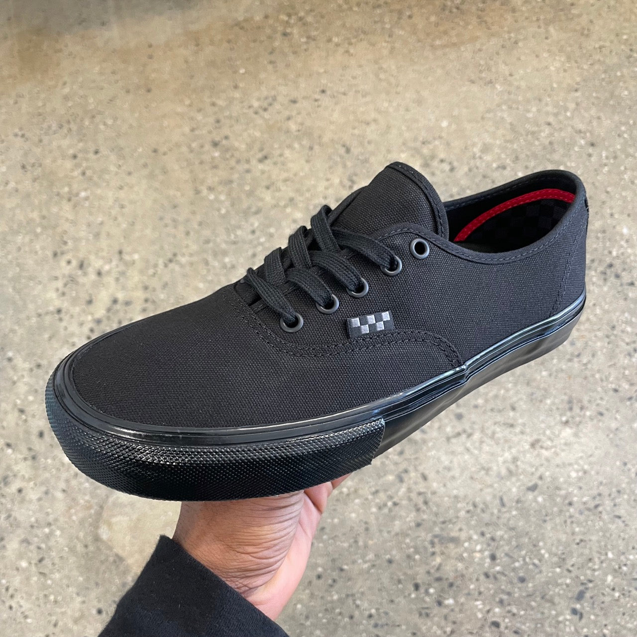 Authentic Sneakers in All Black | Little Burgundy