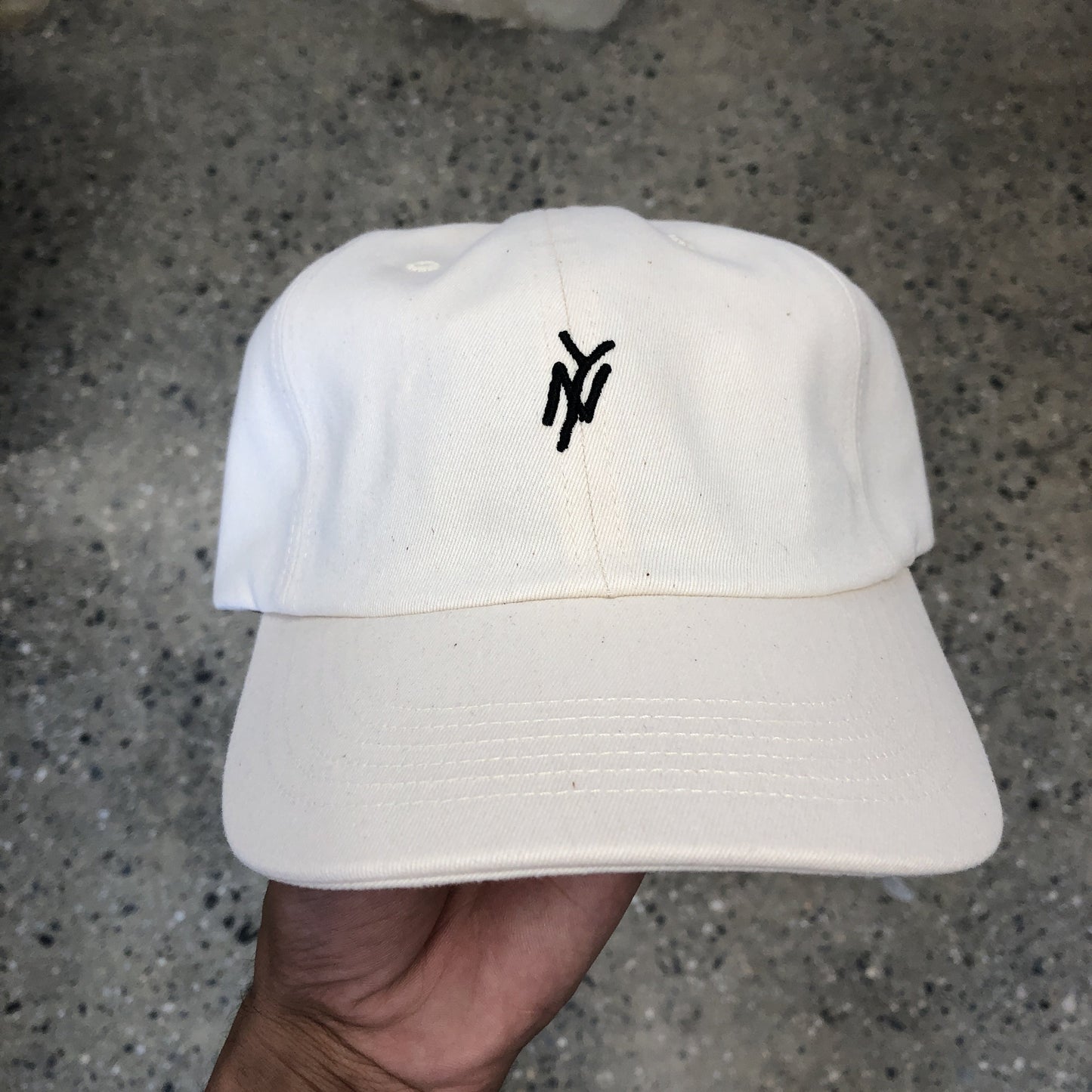 5boro NY Logo Hat - White