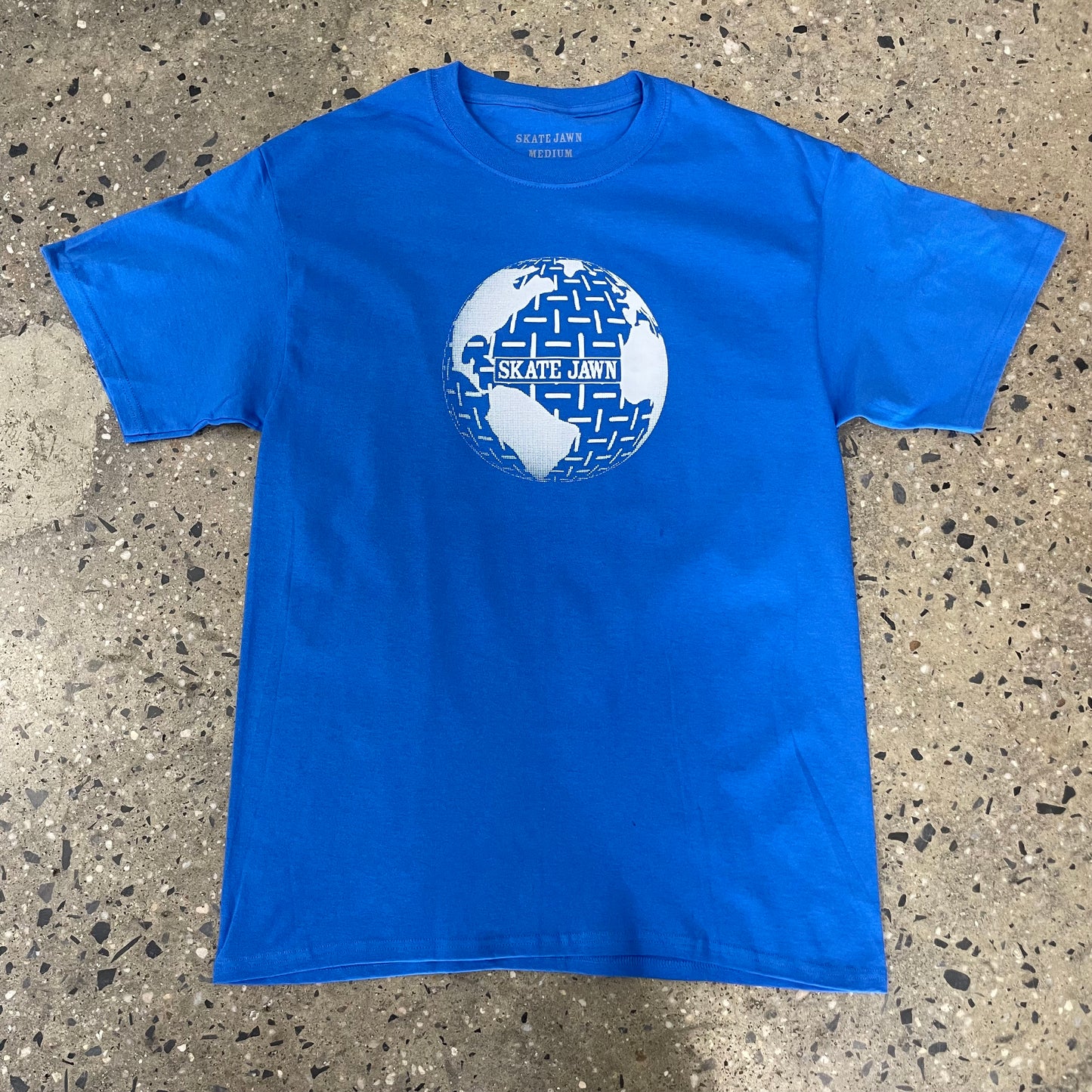 Skate Jawn Globe T-Shirt - Blue