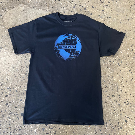 Skate Jawn Globe T-Shirt - Black