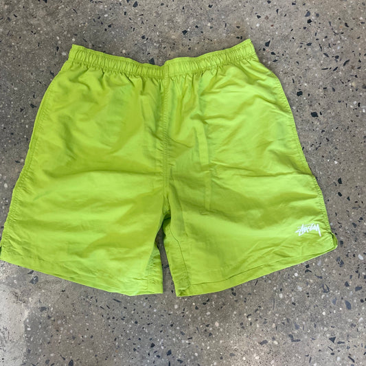Stussy Stock Water Shorts - Lime