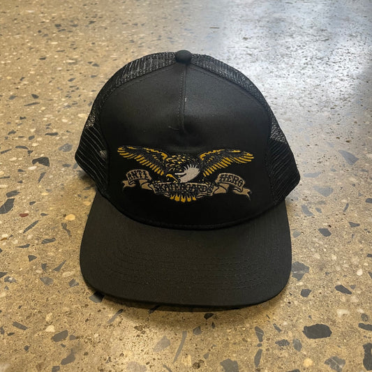 Antihero Classic Eagle Trucker Hat - Black
