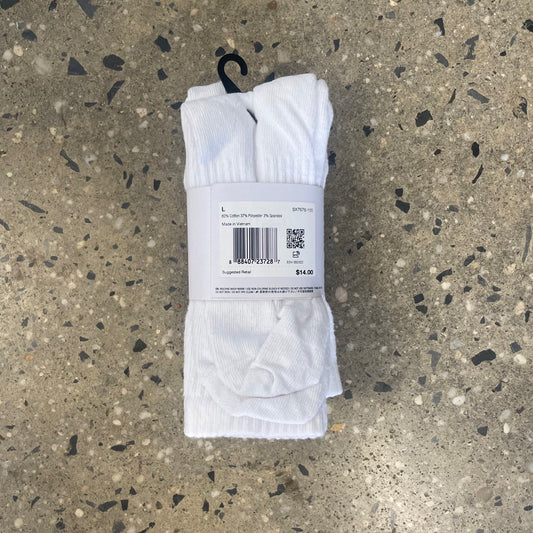 Nike SB Everyday Dri-Fit Socks (3-Pack) - White