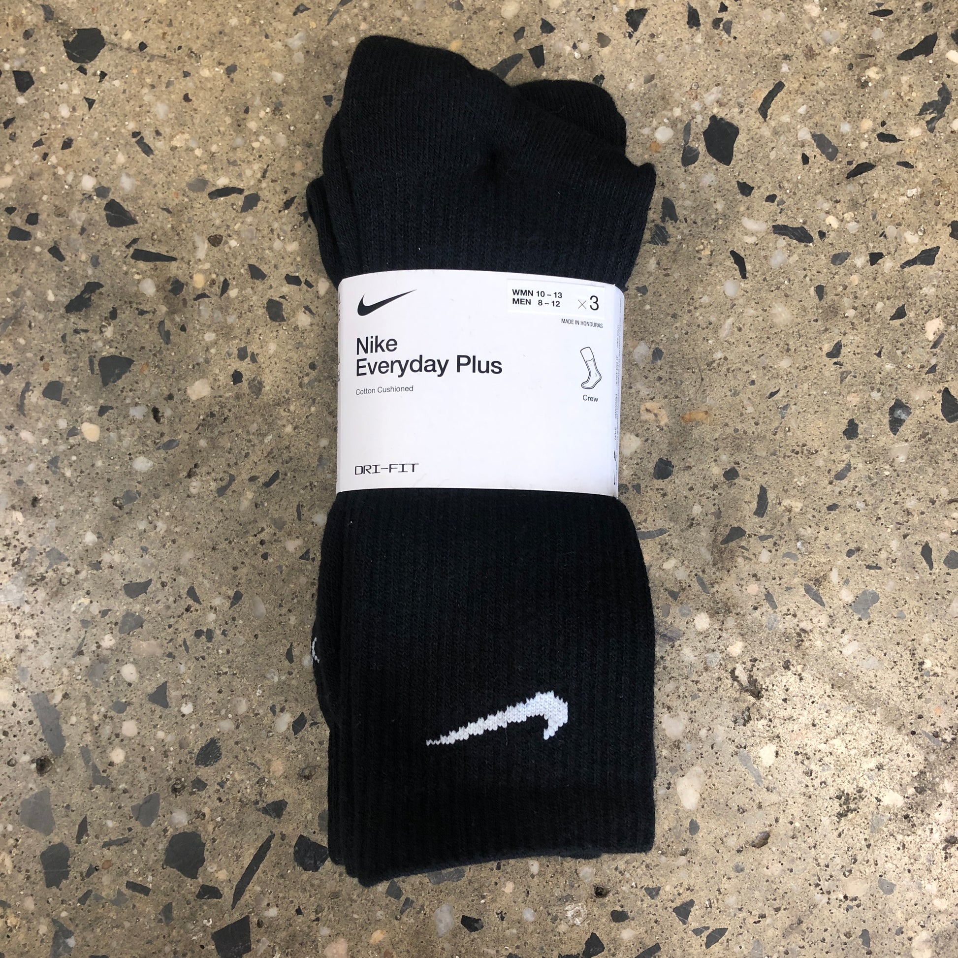 Nike Everyday Plus Socks - Black - Labor Skateboard Shop