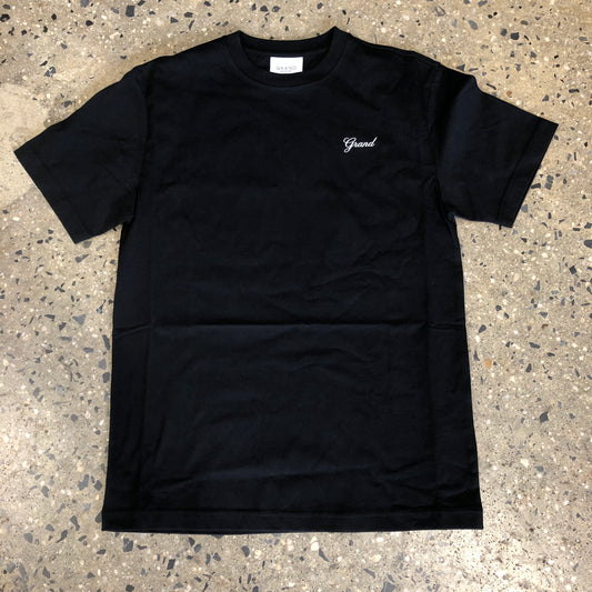 Grand Script T-Shirt - Black