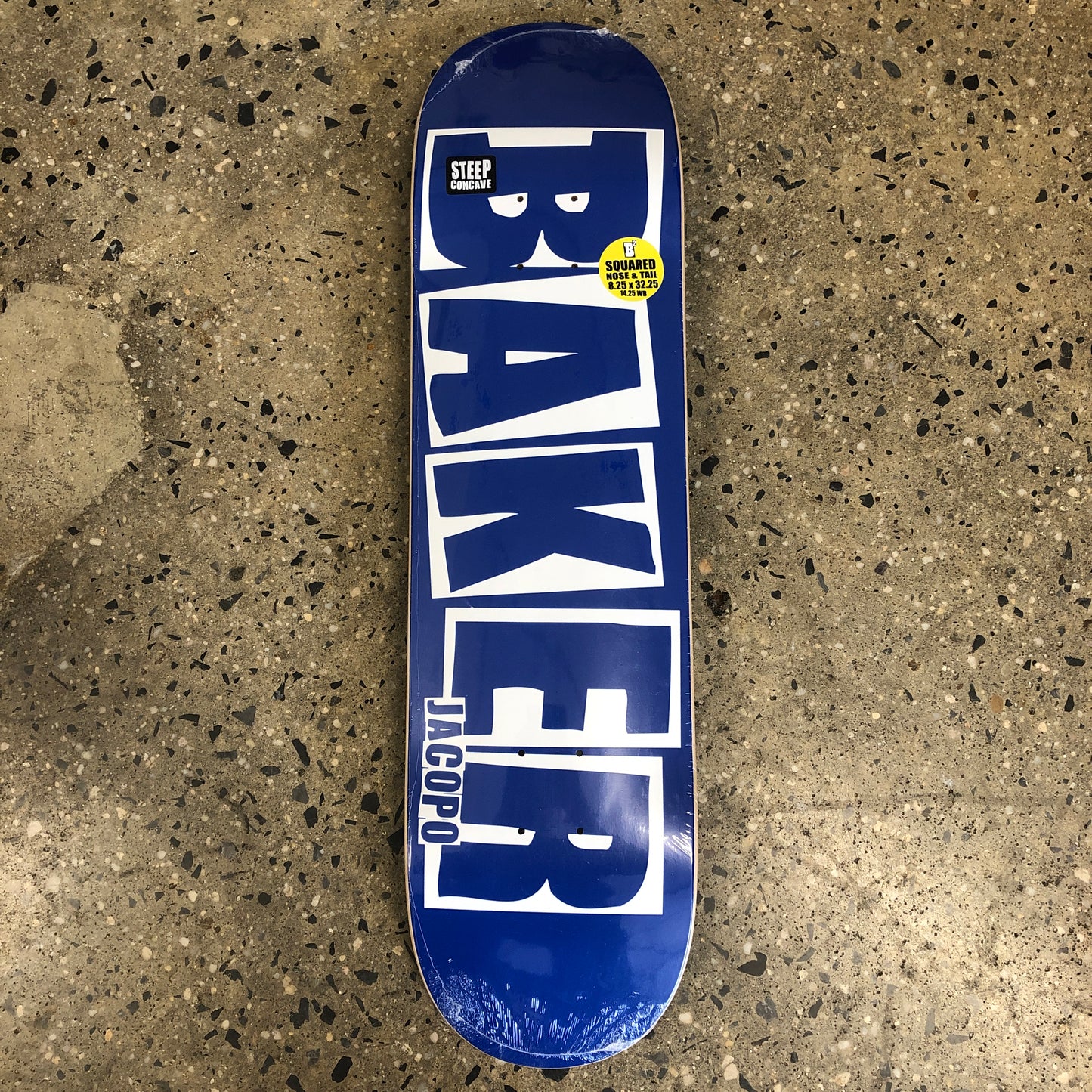 Baker Jacopo Brand Name Blue B2 Skateboard Deck