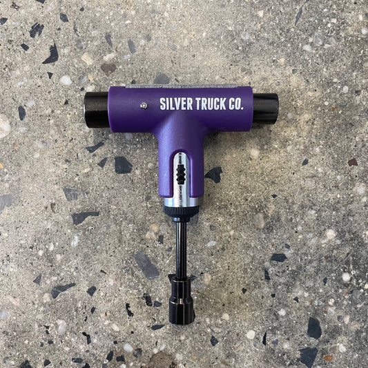 Silver Skate Tool - Purple/Grey