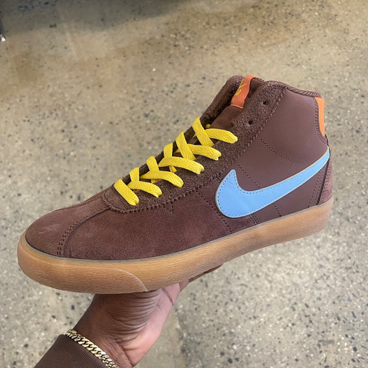 Nike SB Bruin Hi PRM WSS - Light Chocolate/Light Blue