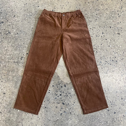brown corduroy pants, front view
