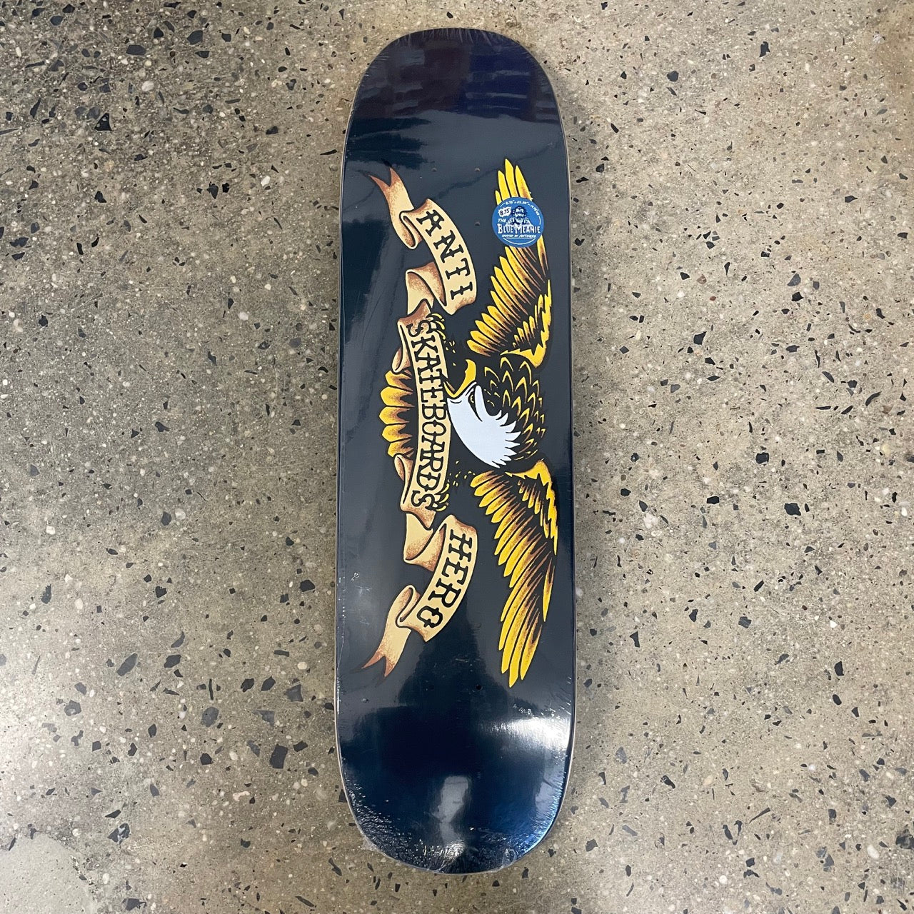 Antihero Classic Eagle Skateboard Deck - Blue Meanie