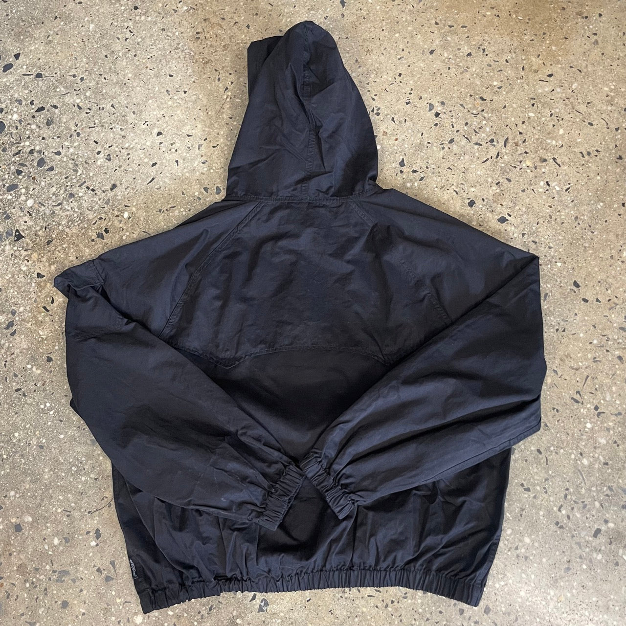 Yardsale Sunscript Hooded Jacket - Washed Black